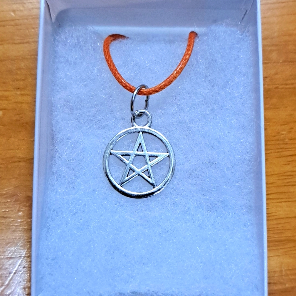 Silver Pentagram Necklace